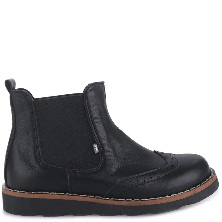 Emel blackberry zipper closure boot