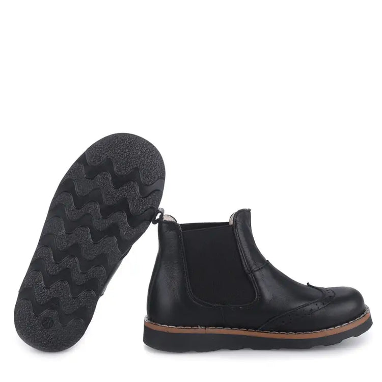Emel blackberry zipper closure boot