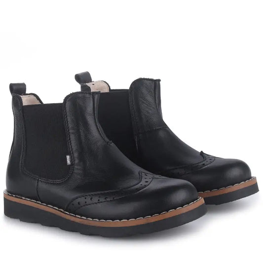 Emel blackberry zipper closure boot