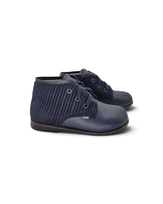 Emel navy leather first walker bootie 2408 fast shipping