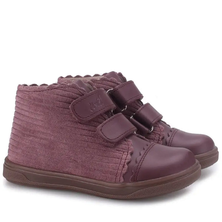 Emel plum pink 2671 first walker sneaker