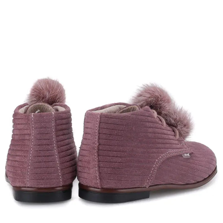 Emel rose corduroy 1426 first walker bootie