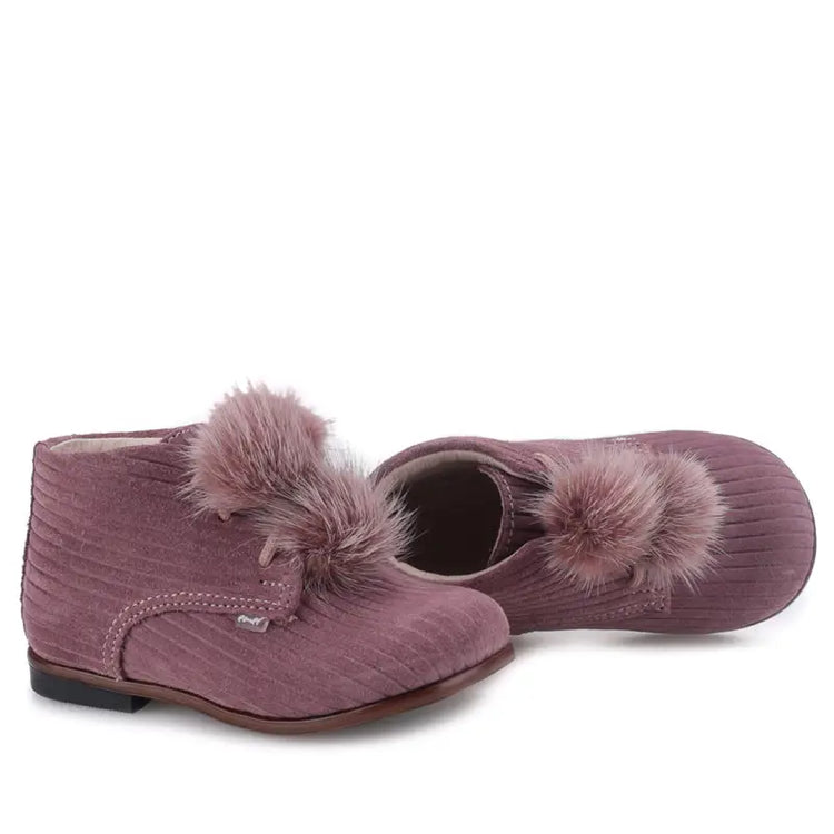 Emel rose corduroy 1426 first walker bootie