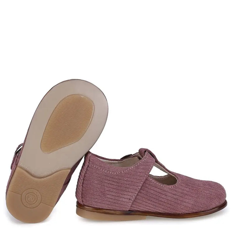 Emel rose corduroy t strap toddler mary jane 1193 first walker
