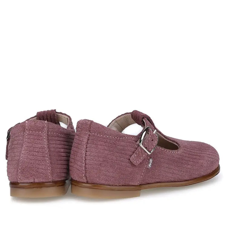 Emel rose corduroy t strap toddler mary jane 1193 first walker