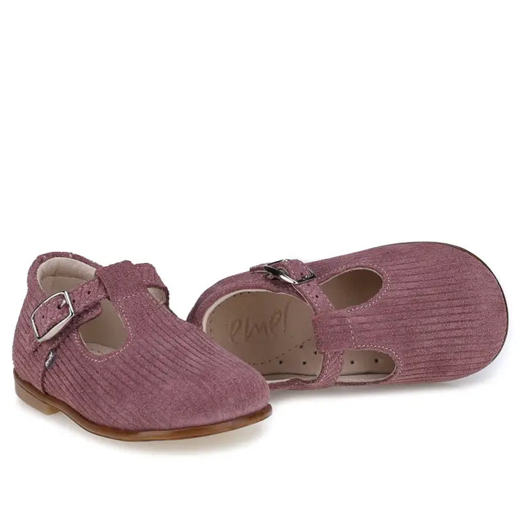 Emel rose corduroy t strap toddler mary jane 1193 first walker