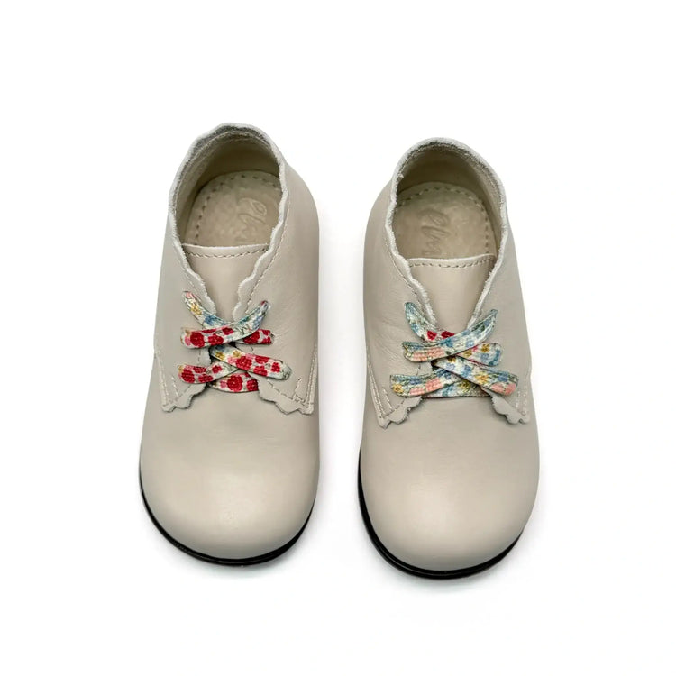 Emel off white floral baby bootie first walker fast shipping