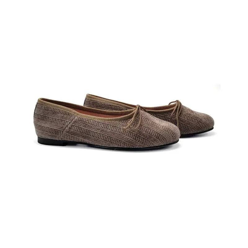 Euphoria camel sweater ballet flat 4001 - ballet