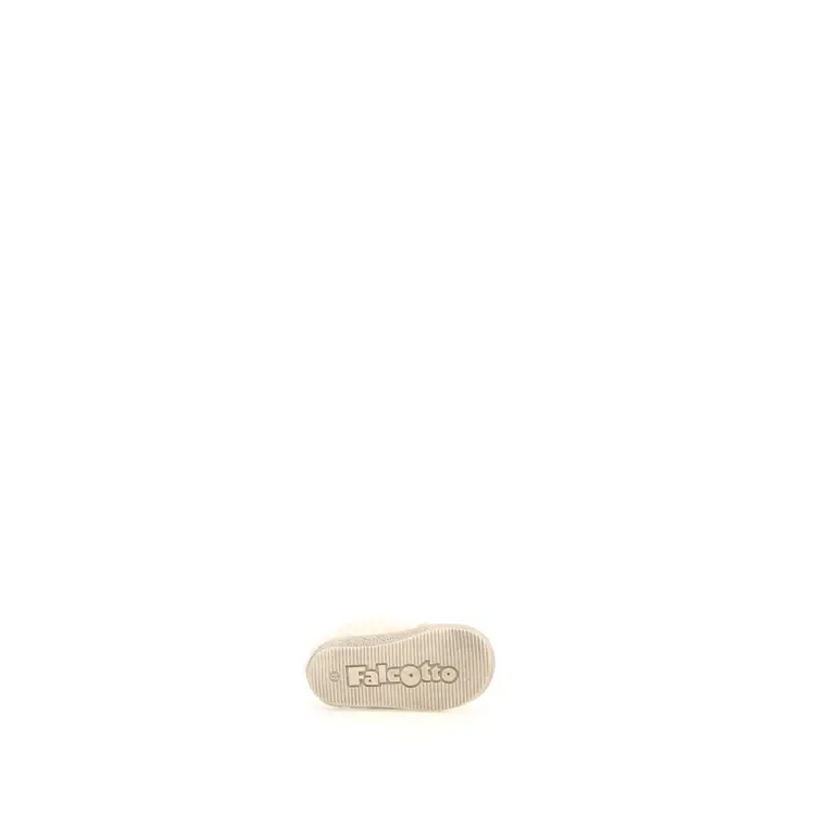 Falcotto Alnoite Faux Shearling Platinum Beige Toddler Sneaker - GIRLS