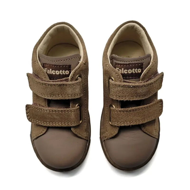 Falcotto-michael- - brown suede - baby sneaker