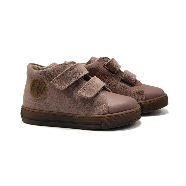 Falcotto-michael- - rose suede - baby sneaker