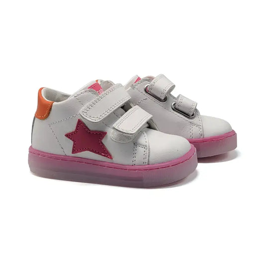 falcotto-sasha-white-fuchsia-first-walker-velcro-sneaker-baby-boy