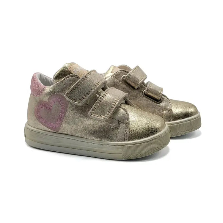 Falcotto-twille- - platinum heart - baby sneaker