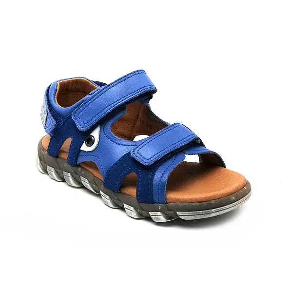 Froddo blue electric velcro sandal g3150146 - boys