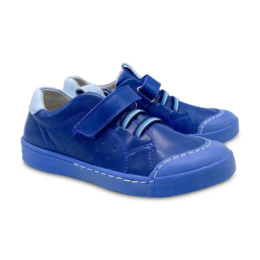 Froddo blue electric velcro sneaker g2130231 - boys