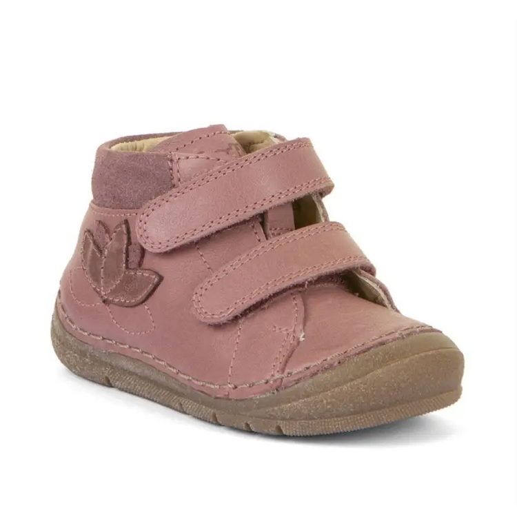 Froddo mauve pink velcro sneaker g2130333 - first walker sneaker