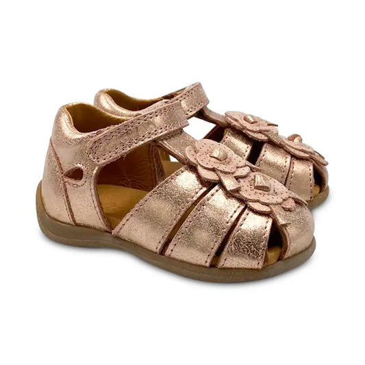 Froddo Pink Flower Closed Toe Sandal G- GIRLS