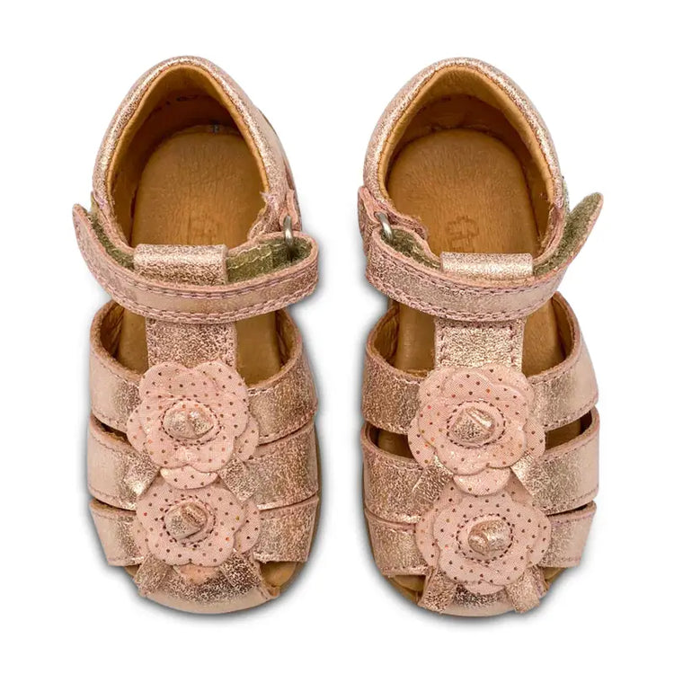 Froddo Pink Flower Closed Toe Sandal G - GIRLS