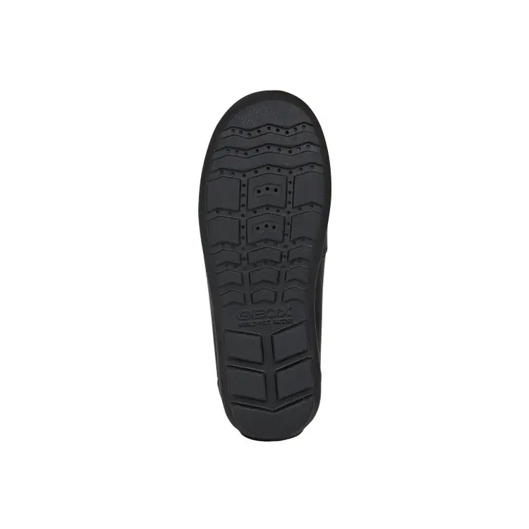 Geox black chain loafer j746cc - boys