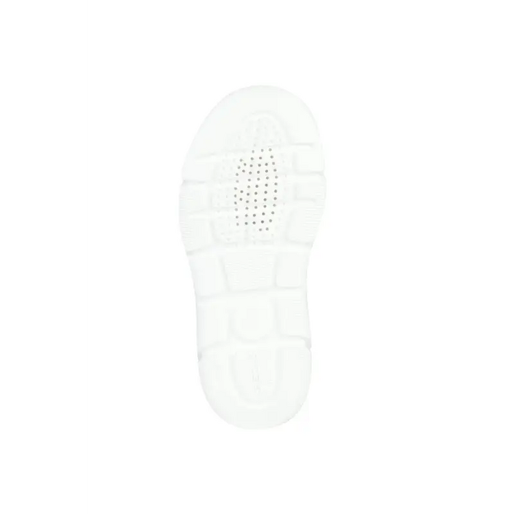Geox black & orange mesh sock sneaker - boys
