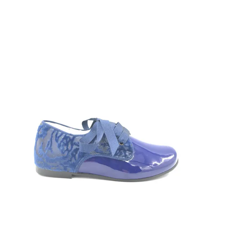 Geppettos blue lace up g599 - boys