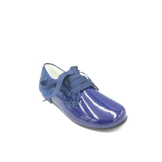 Geppettos blue lace up g599 - boys