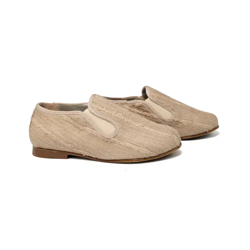 Geppettos tan rug smoking shoe 138507b - unisex