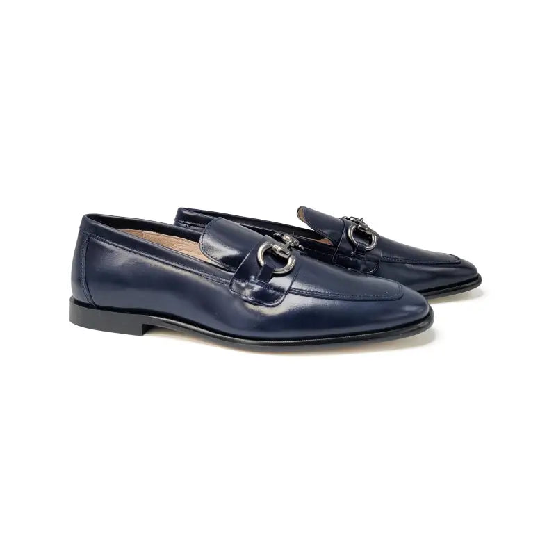 Gravitas navy chain loafer 3410 - boys