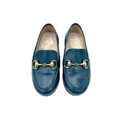 Hoo dark turqoise chain loafer 2286