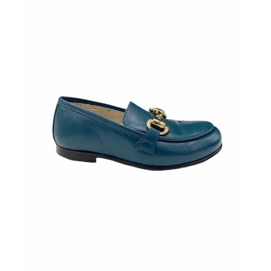 Hoo dark turqoise chain loafer 2286