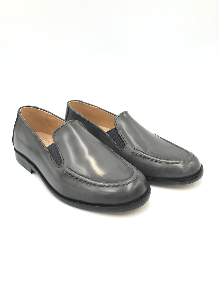 Hoo grey double gore loafer 2171 (hi shine) - slip