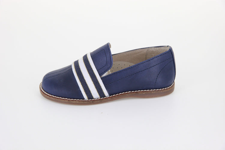 Hoo hoova’s slip on navy/white/denim 2142 - loafer