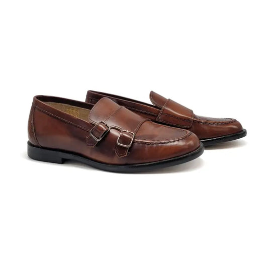 Hoo james double buckle loafer 2324a - boys