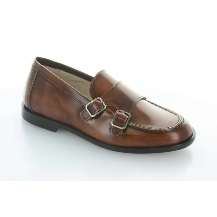 Hoo james double buckle loafer 2324a - boys