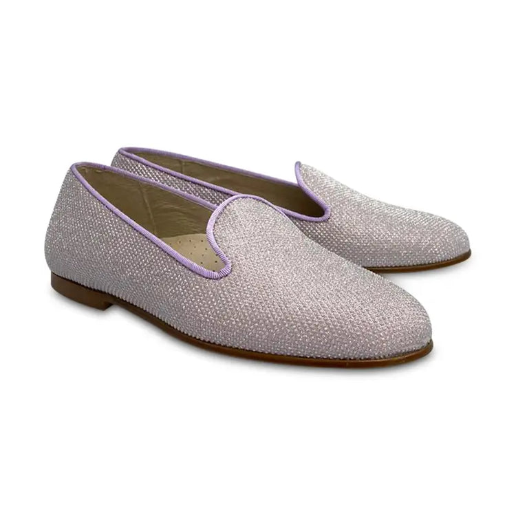 Hoo lilac shimmer slip on 2432 - girls