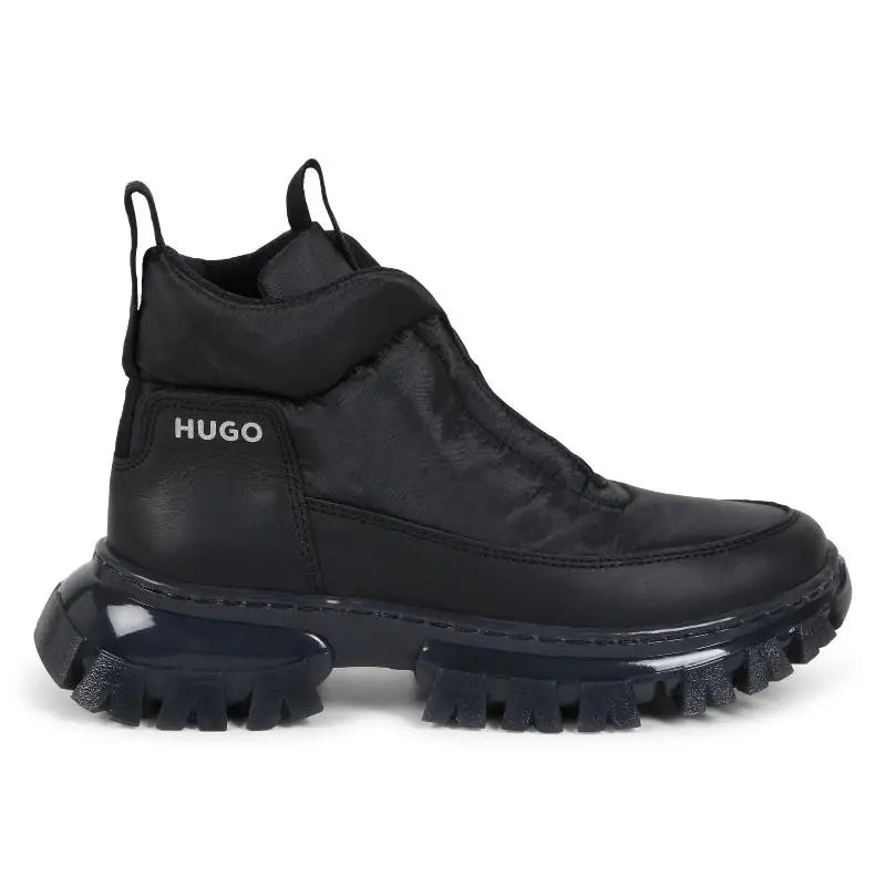Hugo Black Chunk Sneaker Bootie G00251 - BOYS