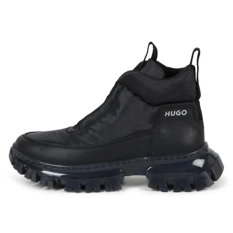 Hugo Black Chunk Sneaker Bootie G00251 - BOYS