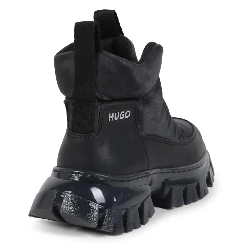 Hugo Black Chunk Sneaker Bootie G00251 - BOYS