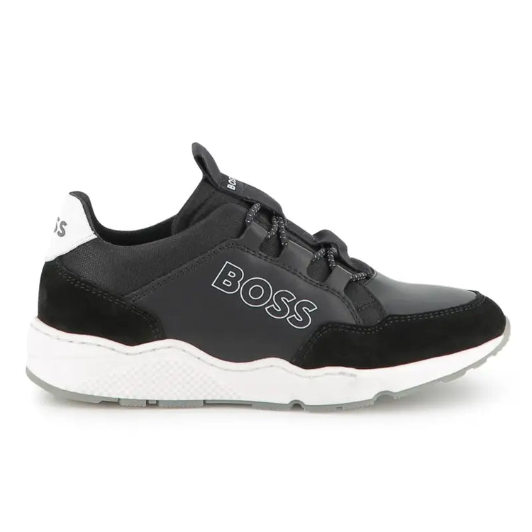 Hugo Boss Black Onyx Slip on Sneaker J52555