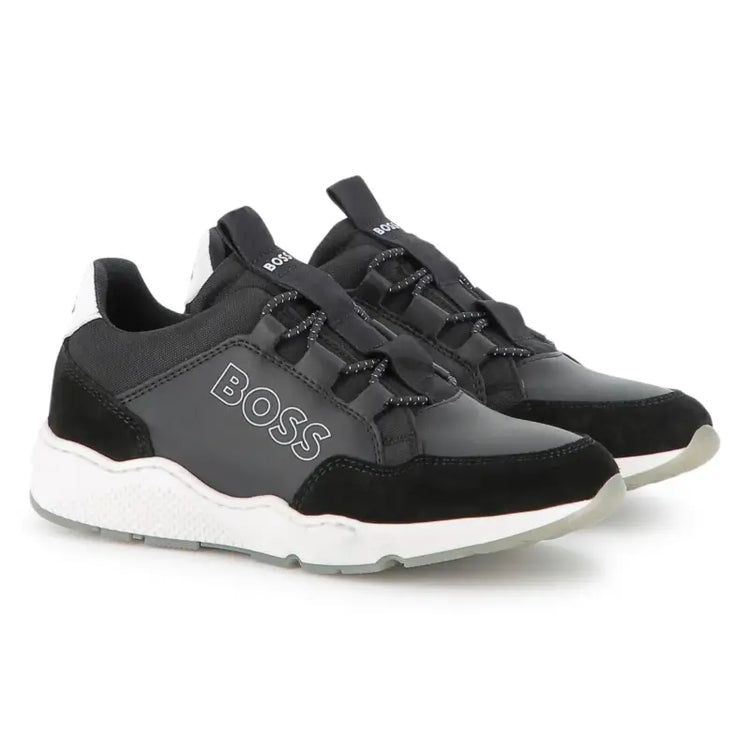 Hugo Boss Black Onyx Slip on Sneaker J52555