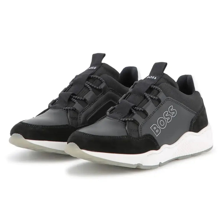 Hugo Boss Black Onyx Slip on Sneaker J52555