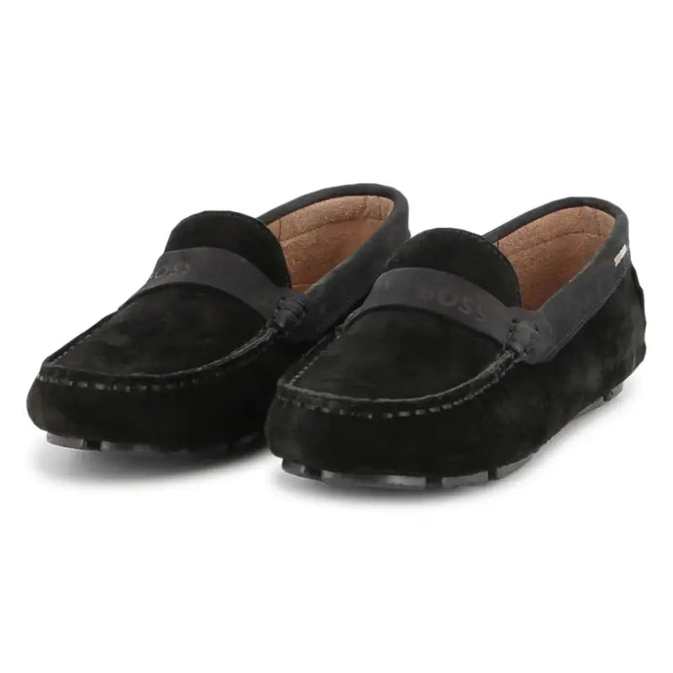 Hugo Boss Black Suede Loafer J52569