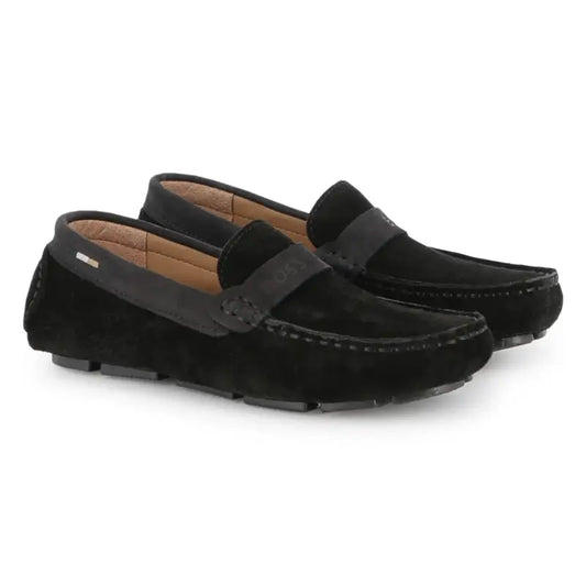 Hugo Boss Black Suede Loafer J52569