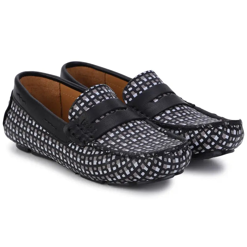 Hugo Boss Penny Loafer Black Tan Handmade Leather | Laced Shoe Laced Shoe Inc Hugo Boss Penny Loafer Black Tan Handmade Leather | Laced Shoe Laced Shoe Inc