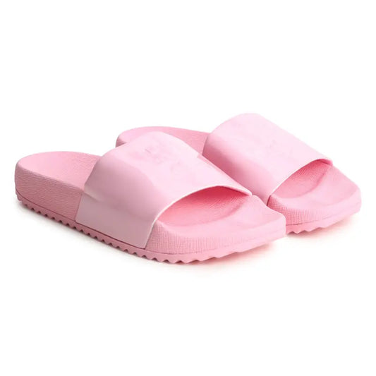 Hugo boss pink flamingo slides g00101 - girls