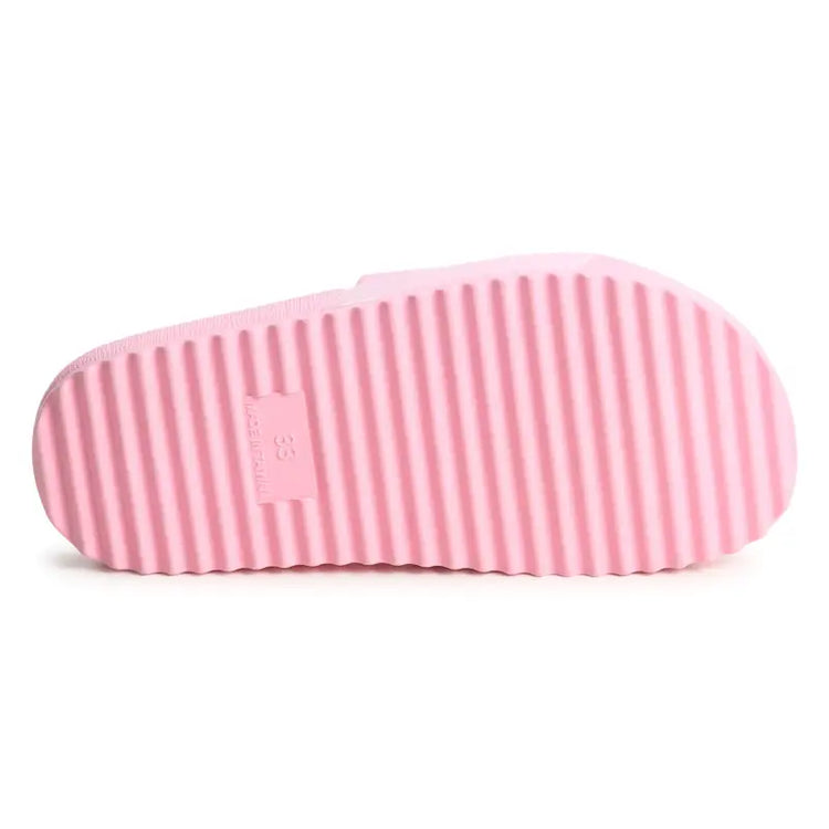 Hugo boss pink flamingo slides g00101 - girls