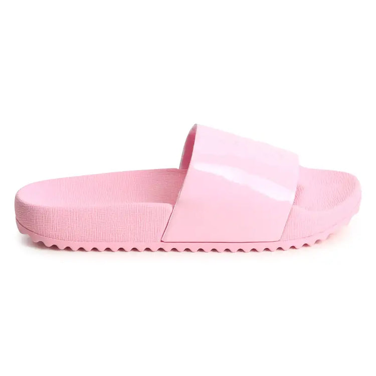 Hugo boss pink flamingo slides g00101 - girls