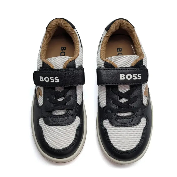hugo-boss-tan-black-velcro-sneaker-j-boys-laced-shoe-inc-