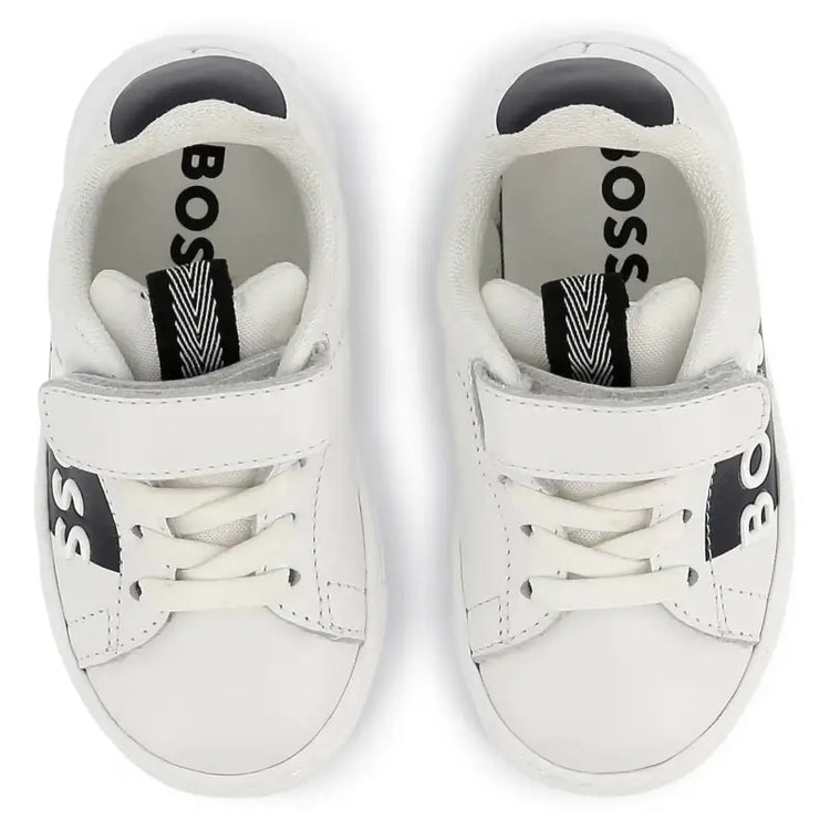 Hugo Boss White Navy Sneaker J52165 - BOYS