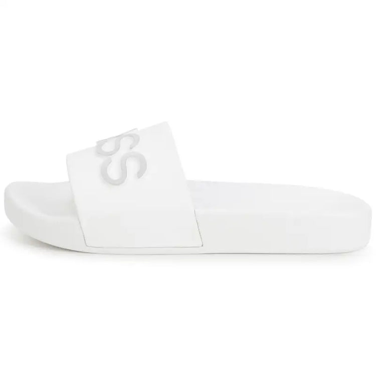 hugo-boss-white-silver-logo-slide-j-girls